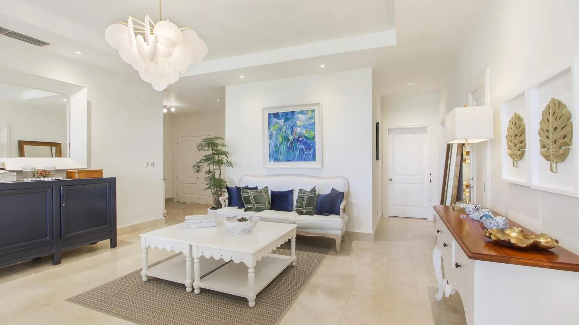 아파트 Aqm Beachfront Paradise! 3Bdr At Api Beach, Cap Cana 푼타 카나