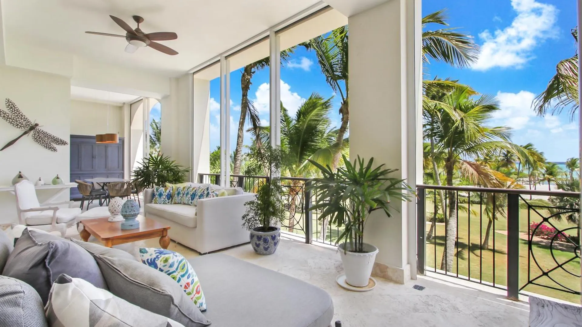 Aqm Beachfront Paradise! 3Bdr At Api Beach, Cap Cana Punta Cana