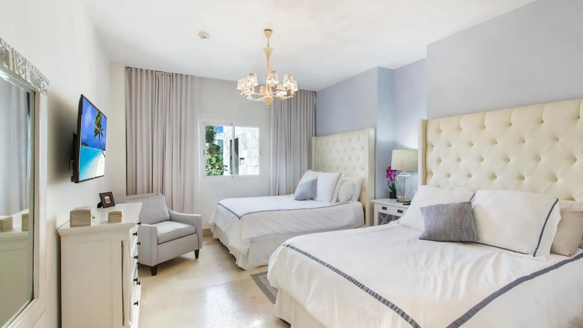 Aqm Beachfront Paradise! 3Bdr At Api Beach, Cap Cana Punta Cana